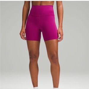 lululemon wunder under biker shorts